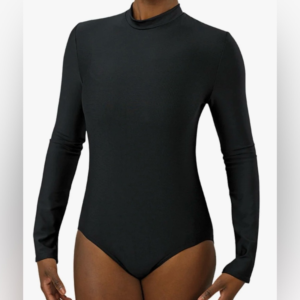 Women’s 32 Degrees Mock-Neck Bodysuit